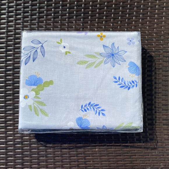 100% Cotton Duvet Cover set Queen 3Pcs Comforter Cover Pillowcases Floral Soft - Picture 4 of 5